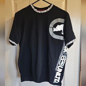 Ecko Unltd Black And White Graphic T Shirt Small